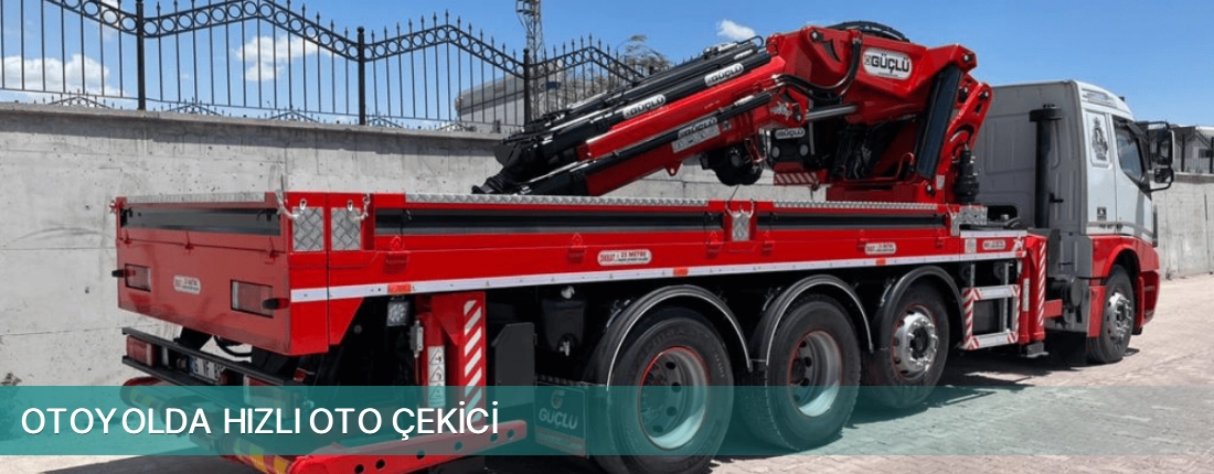 Selçuk İlçemi Otoyolda Hızlı Oto Çekici